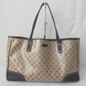 Auth Gucci Crystal Princy Tote Bag